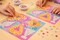 Purim Jewel Art Poster Kit 6.5” x 8” – Kids Rhinestone Craft Activity